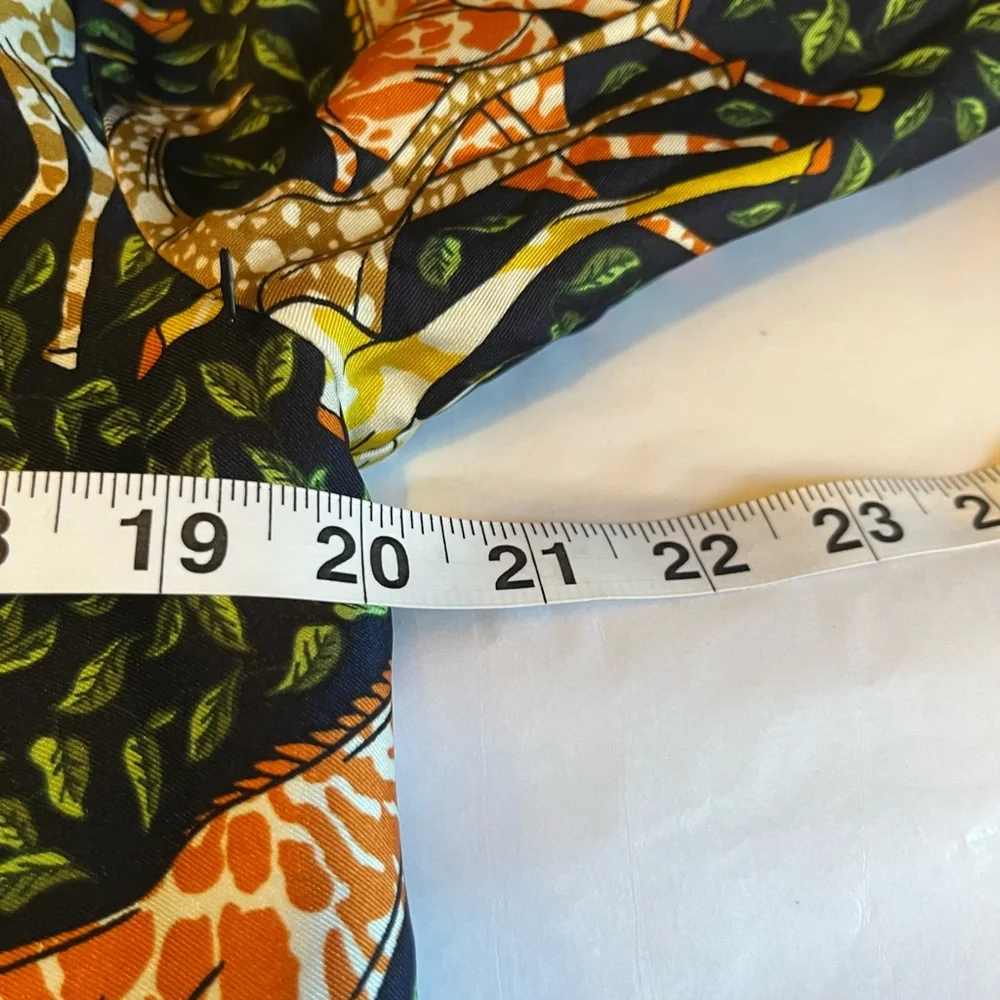 NWOT J. Crew size S giraffe print shirtdress